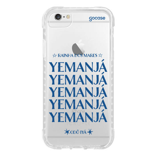 Capinha para celular  Lettering Orixás - Yemanjá