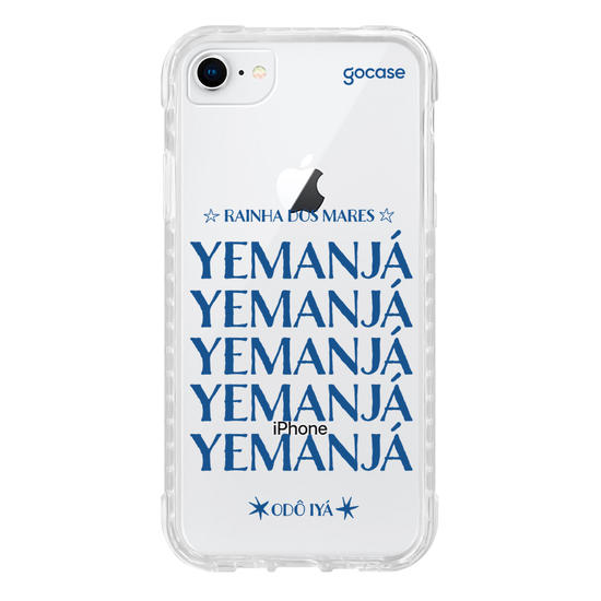 Capinha para celular  Lettering Orixás - Yemanjá