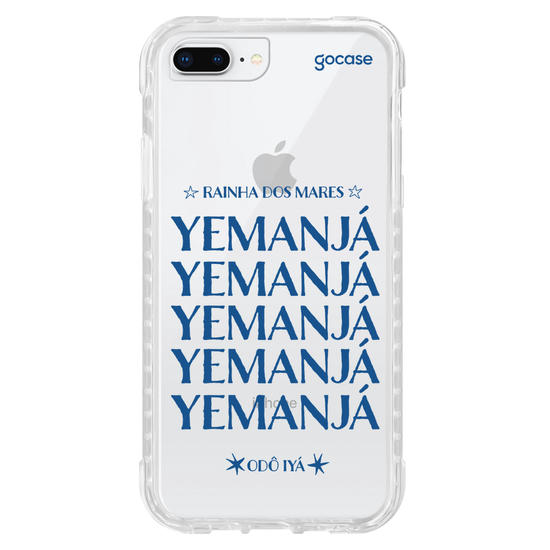 Capinha para celular  Lettering Orixás - Yemanjá