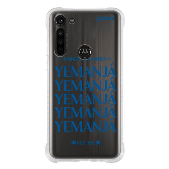 Capinha para celular  Lettering Orixás - Yemanjá