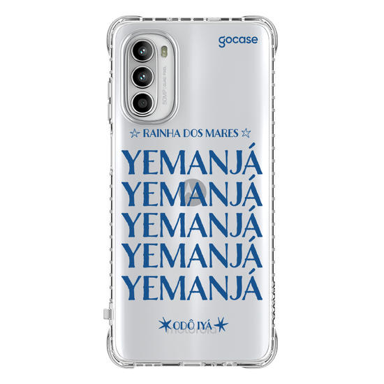 Capinha para celular  Lettering Orixás - Yemanjá