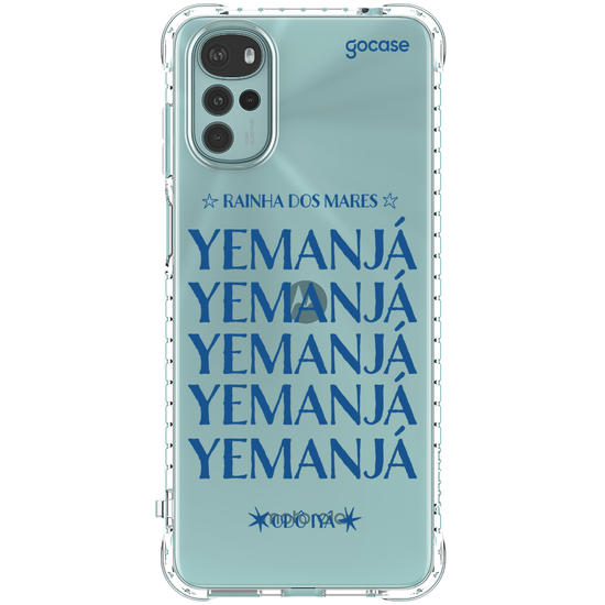 Capinha para celular  Lettering Orixás - Yemanjá
