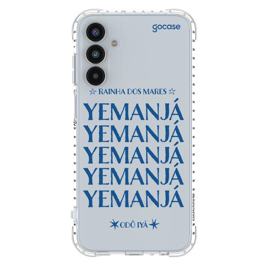 Capinha para celular  Lettering Orixás - Yemanjá