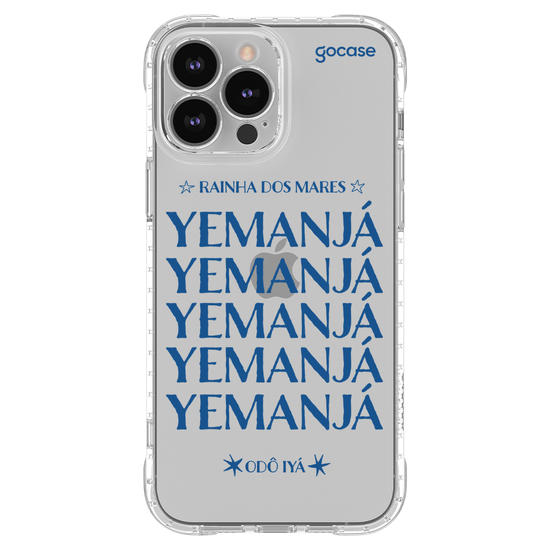 Capinha para celular  Lettering Orixás - Yemanjá