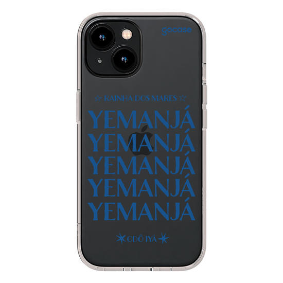 Capinha para celular  Lettering Orixás - Yemanjá