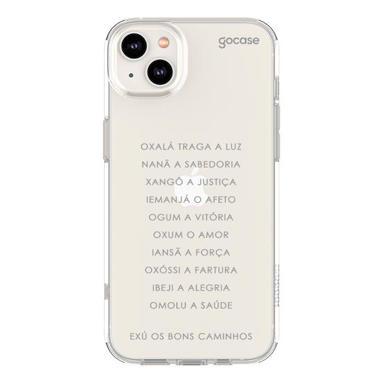Capinha para celular  Orixas Minimalista