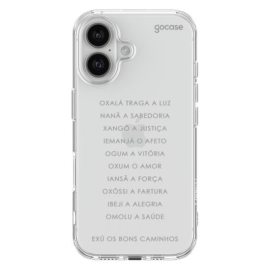 Capinha para celular  Orixas Minimalista