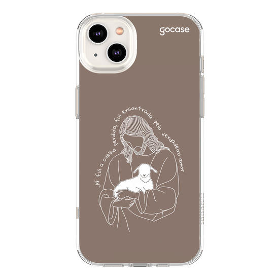 Capinha para celular  Ovelha Perdida Jesus Lineart