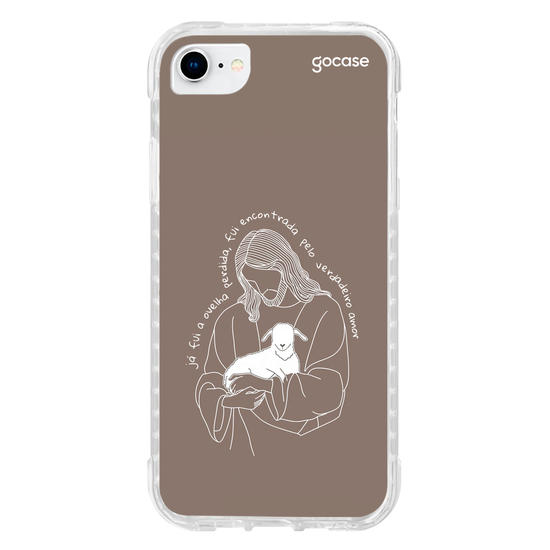 Capinha para celular  Ovelha Perdida Jesus Lineart