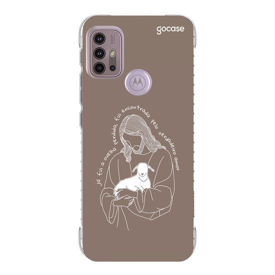 Capinha para celular  Ovelha Perdida Jesus Lineart