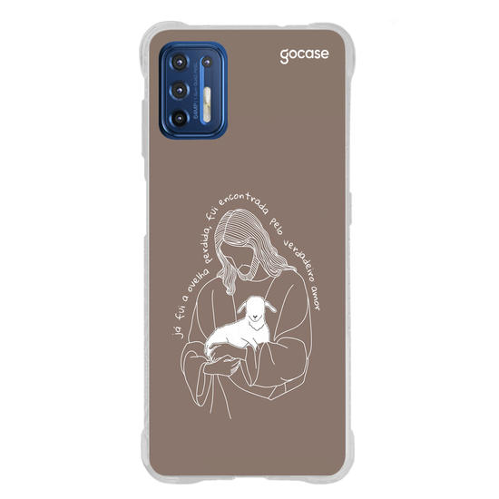 Capinha para celular  Ovelha Perdida Jesus Lineart