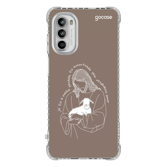 Capinha para celular  Ovelha Perdida Jesus Lineart