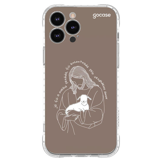 Capinha para celular  Ovelha Perdida Jesus Lineart