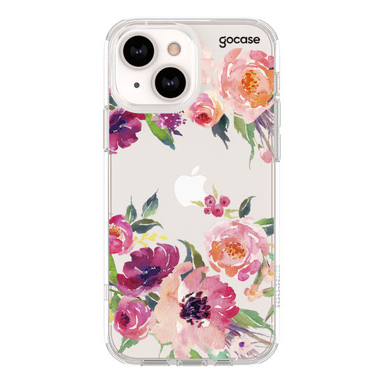 Painted Flower Handwritten Phone Case