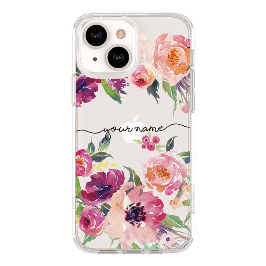 Painted Flower Handwritten Phone Case