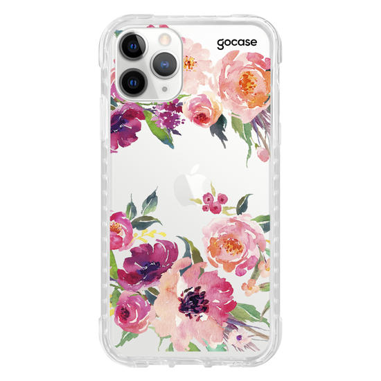 Capinha para celular Aquarela em Flor