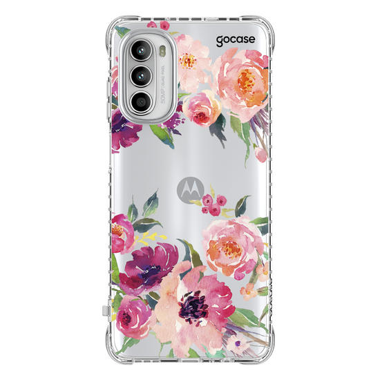Capinha para celular Aquarela em Flor