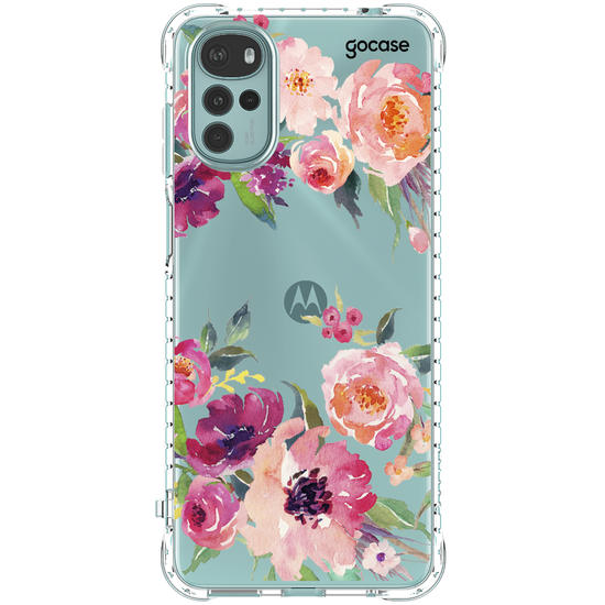 Capinha para celular Aquarela em Flor