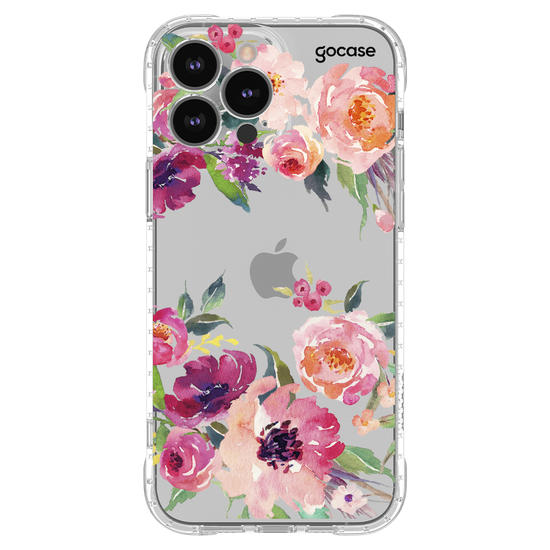 Capinha para celular Aquarela em Flor
