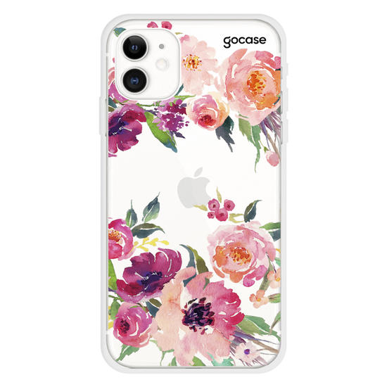 Painted Flower Handwritten Phone Case