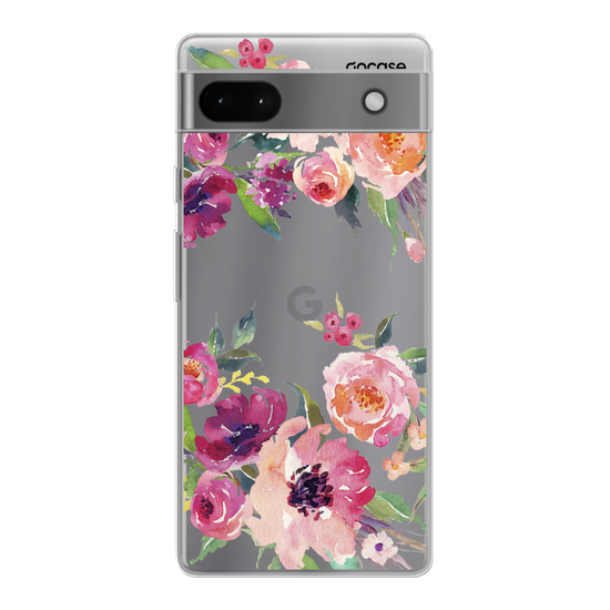Painted Flower Handwritten Phone Case