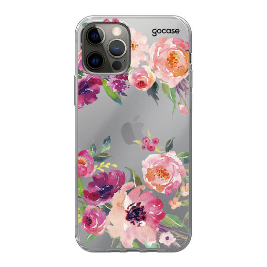 Painted Flower Handwritten Phone Case