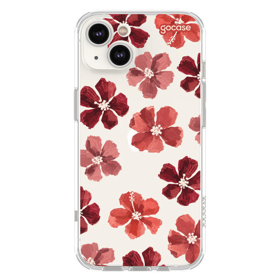  Painted Red Flowers