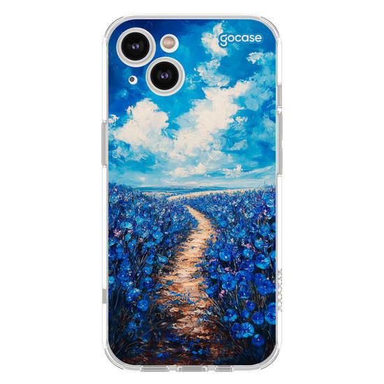  Paisagem de Flores Azuis