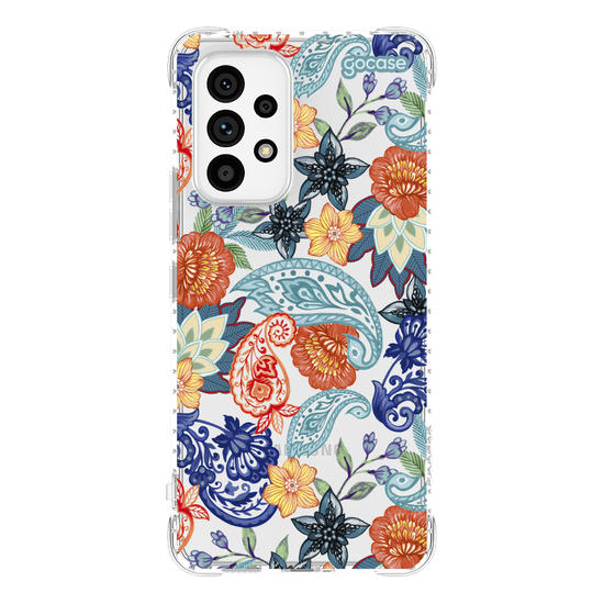 Capinha para celular  Paisley Floral