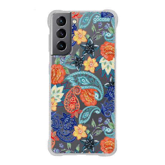 Capinha para celular  Paisley Floral