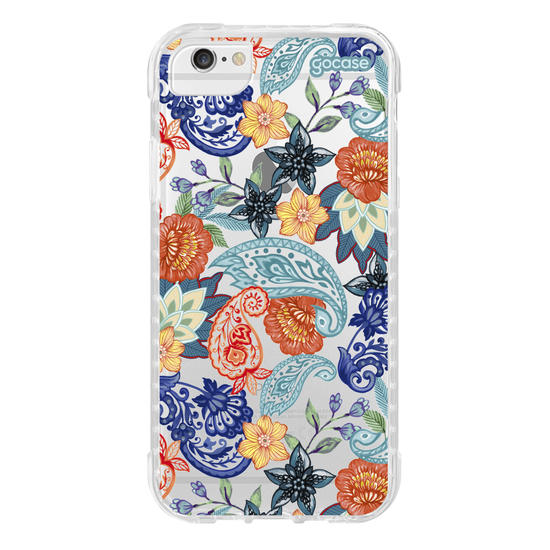 Capinha para celular  Paisley Floral