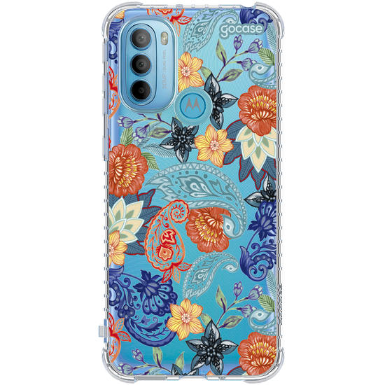 Capinha para celular  Paisley Floral