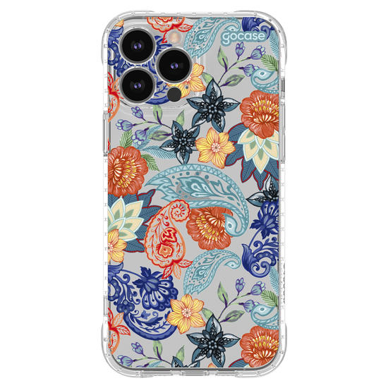 Capinha para celular  Paisley Floral