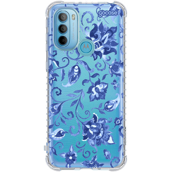 Capinha para celular  Paisley Indigo