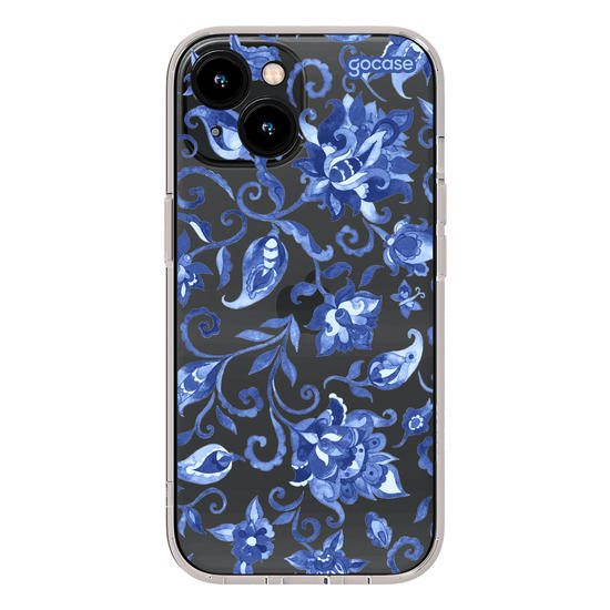 Capinha para celular  Paisley Indigo