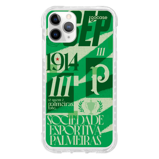 Capinha para celular  Palmeiras - 111 Anos Texture