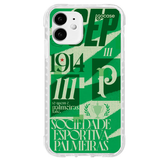 Capinha para celular  Palmeiras - 111 Anos Texture