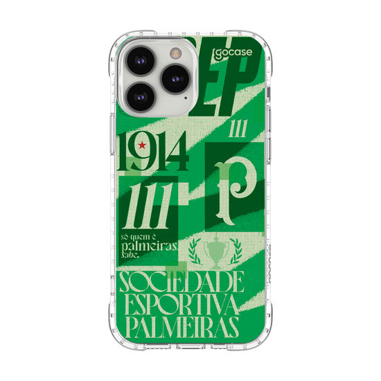 Capinha para celular  Palmeiras - 111 Anos Texture