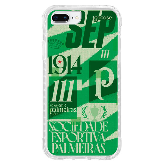 Capinha para celular  Palmeiras - 111 Anos Texture