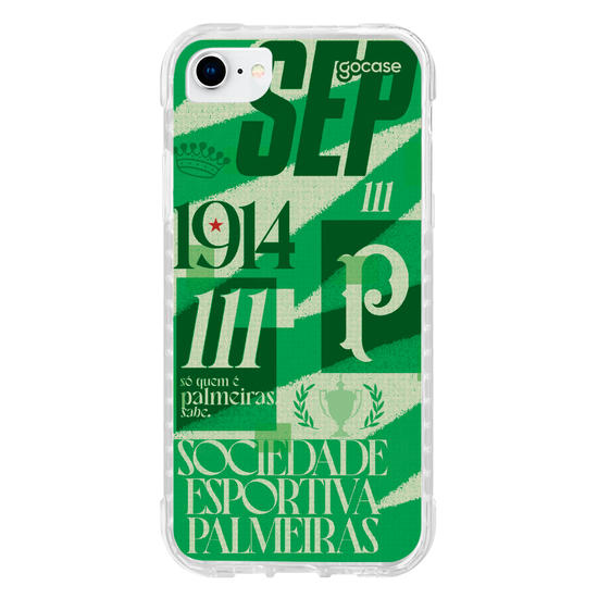 Capinha para celular  Palmeiras - 111 Anos Texture