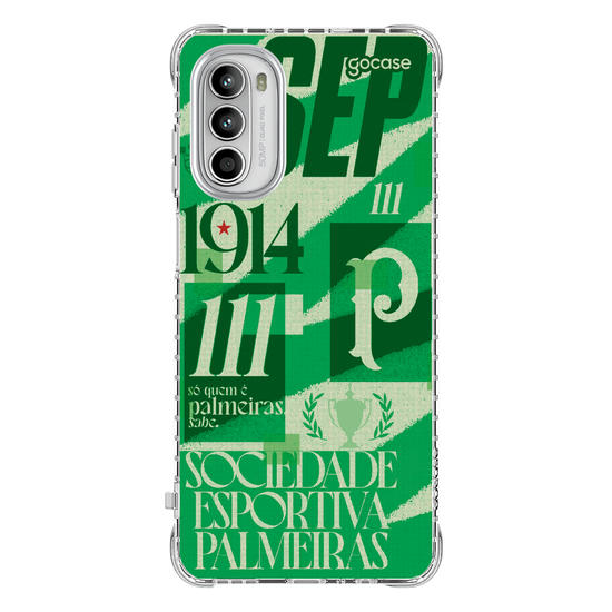 Capinha para celular  Palmeiras - 111 Anos Texture