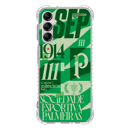 Capinha para celular  Palmeiras - 111 Anos Texture