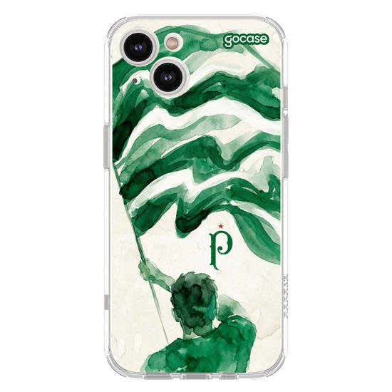  Palmeiras - Bandeira Aquarelada