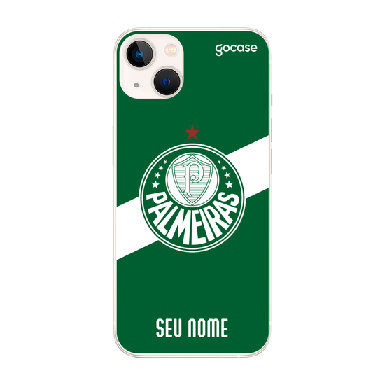 Capinha para celular Palmeiras - Bandeira Personalizável