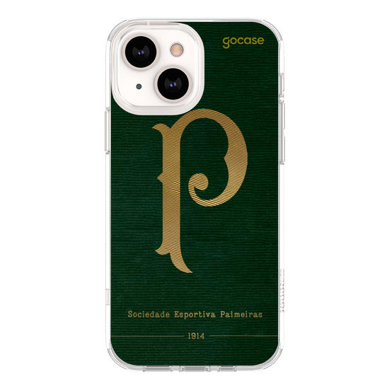 Capinha para celular Palmeiras - Bordado Gold