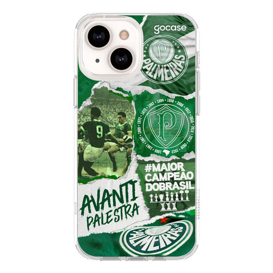 Capinha para celular Palmeiras - Colagem