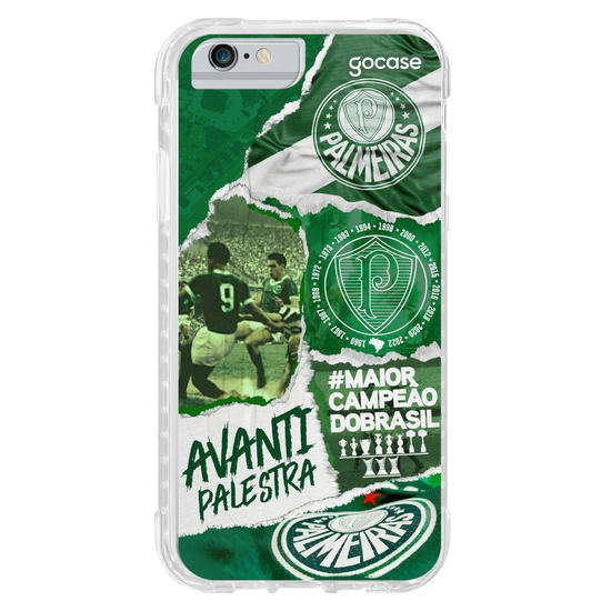 Capinha para celular Palmeiras - Colagem Capinha para celular Palmeiras - Colagem