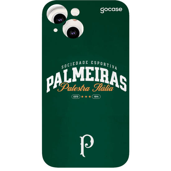 Capinha para celular Palmeiras - College Lettering