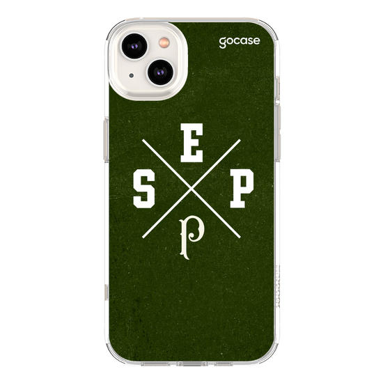 Capinha para celular  Palmeiras - Cross Lettering