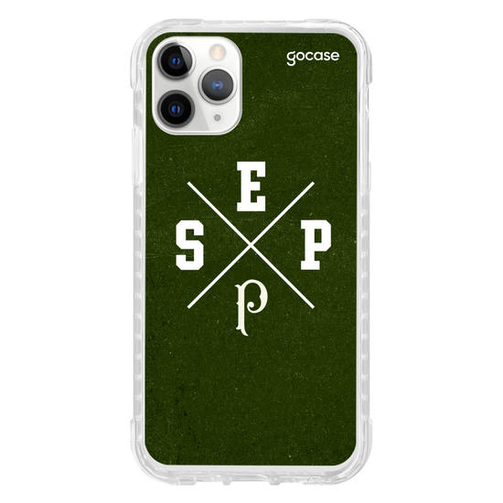 Capinha para celular  Palmeiras - Cross Lettering